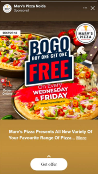 Sample Facebook Story Ad